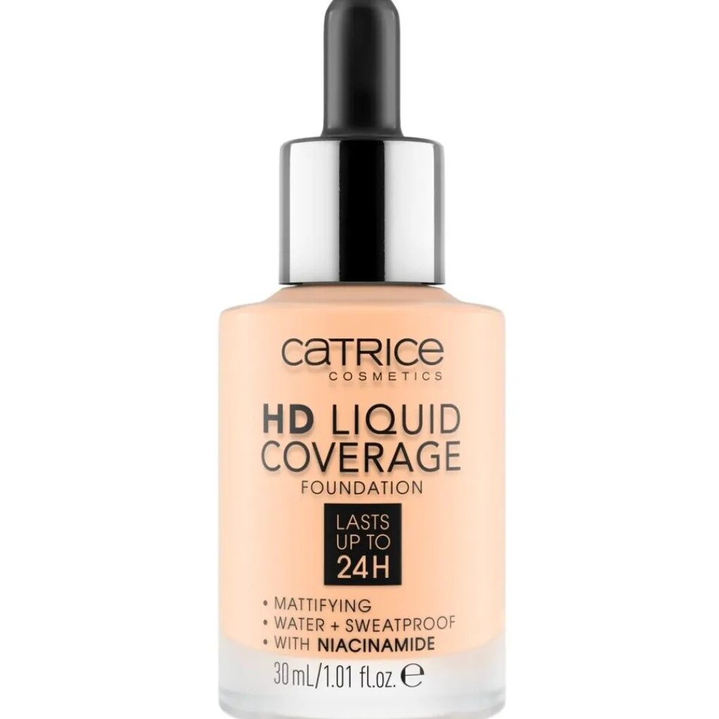 Catrice Foundation>HD 002 Porcelain Beige Liquid Coverage Foundation