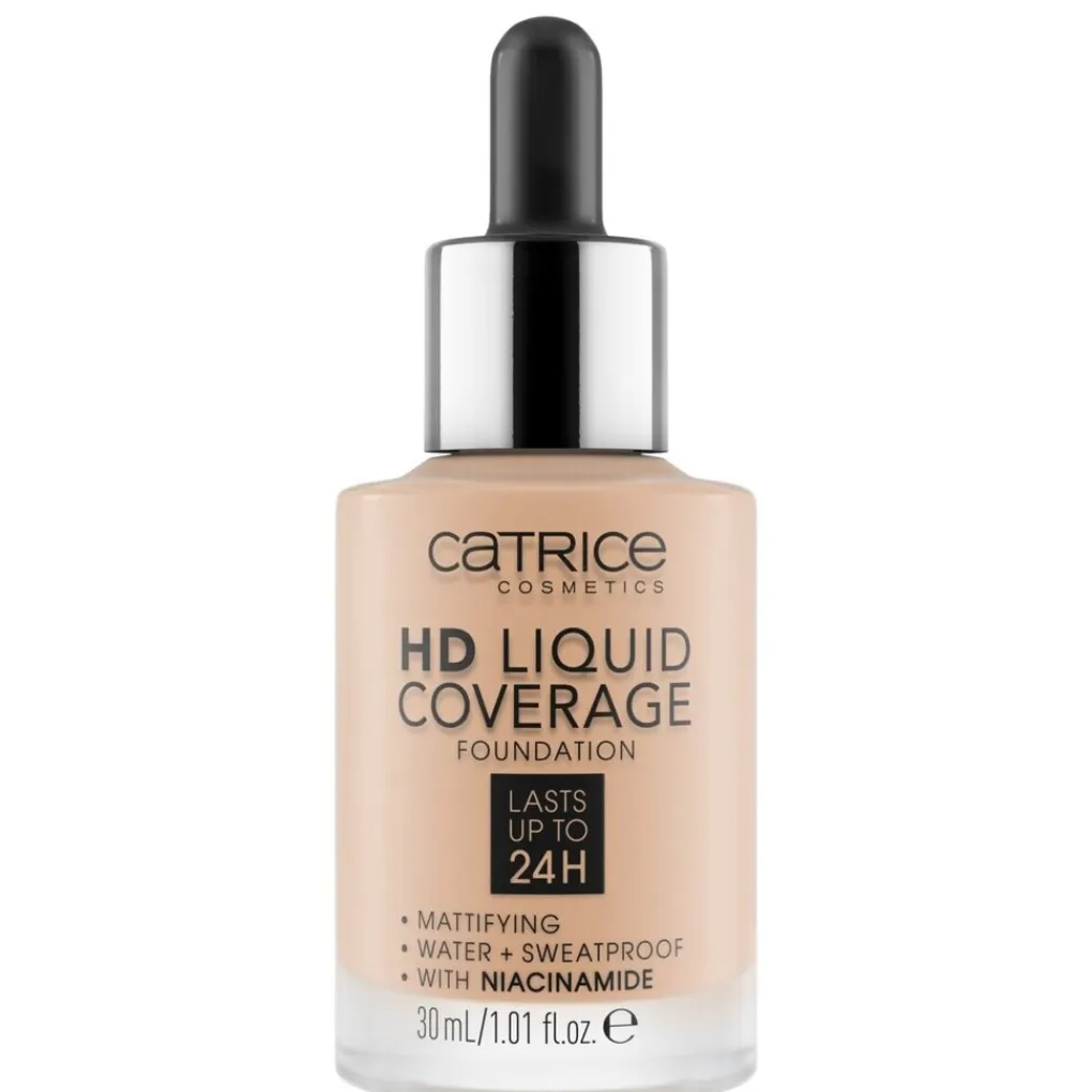 Catrice Foundation>HD 030 Sand Beige Liquid Coverage Foundation