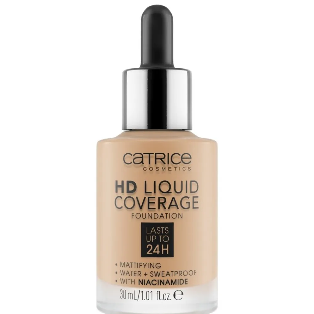 Catrice Foundation>HD Liquid Coverage 032 Nude Beige Foundation