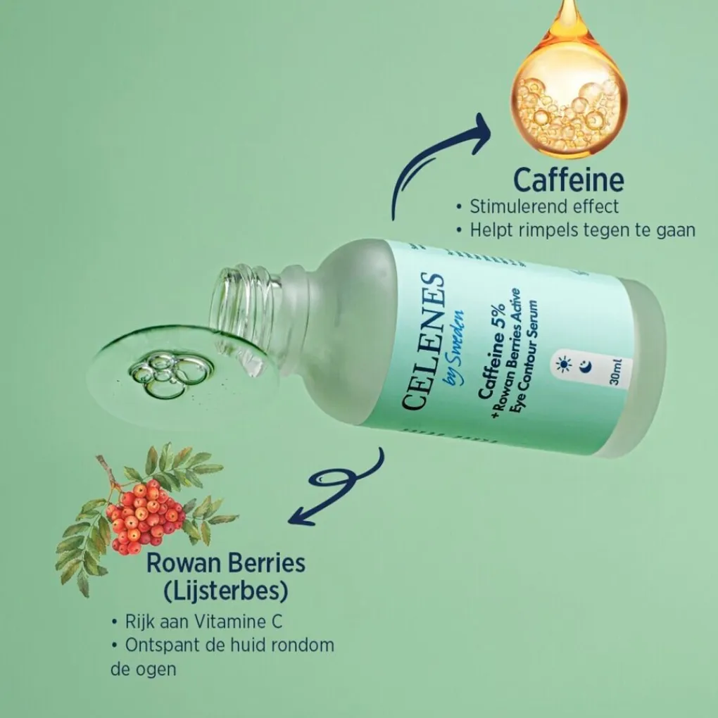 CELENES BY SWEDEN Serum>By Sweden Cafeïne 5% Oogserum