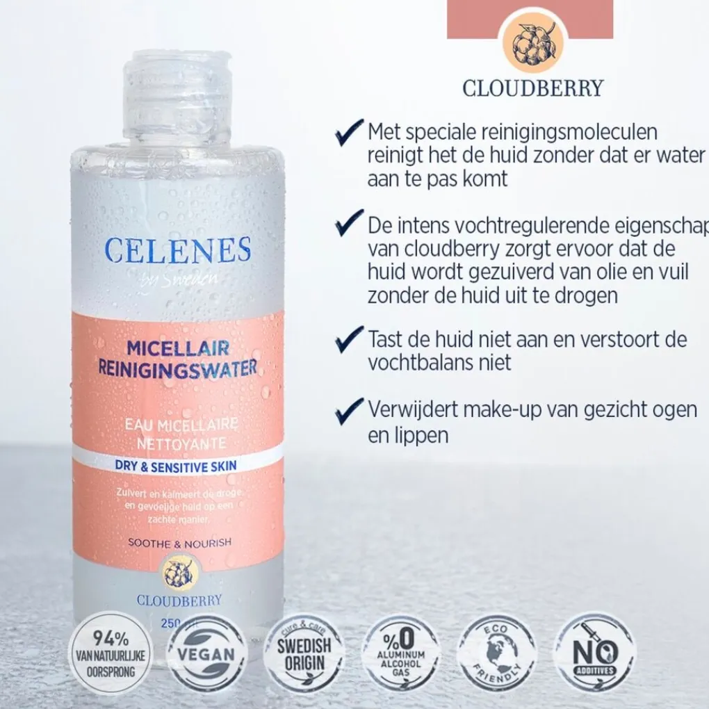 CELENES BY SWEDEN Gezichtsreiniging>Micellair Water