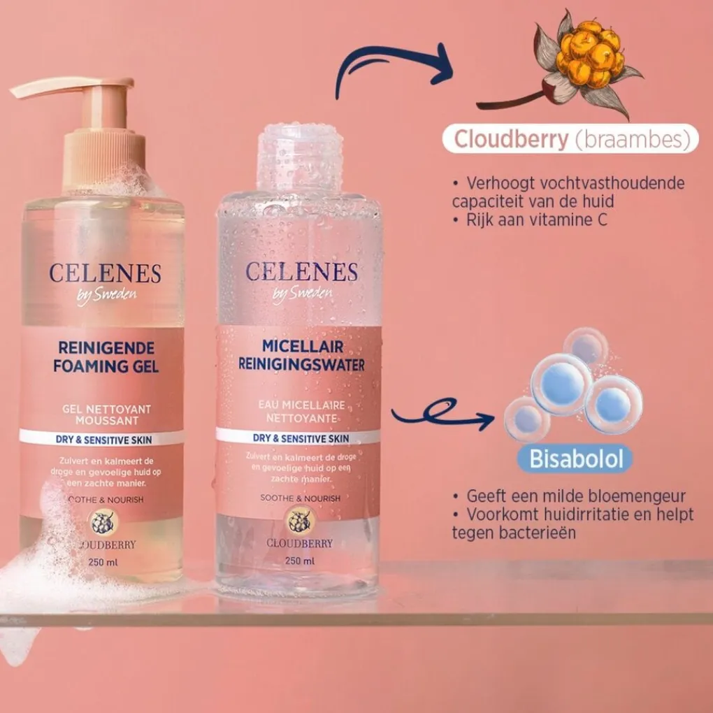 CELENES BY SWEDEN Gezichtsreiniging>Micellair Water