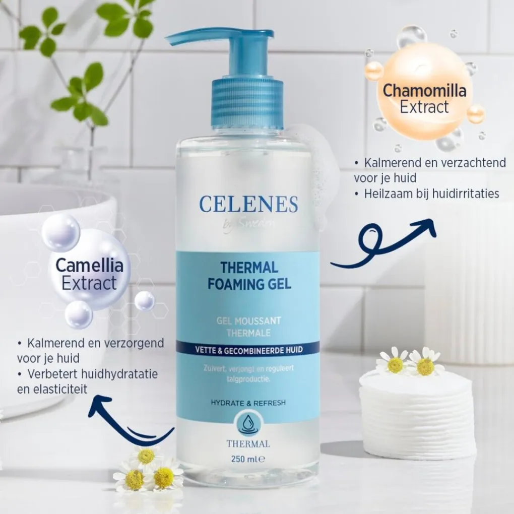 CELENES BY SWEDEN Gezichtsreiniging>Thermal Foaming Gel