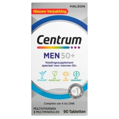 Centrum Vitamines>Men 50+ Multivitaminen Tabletten