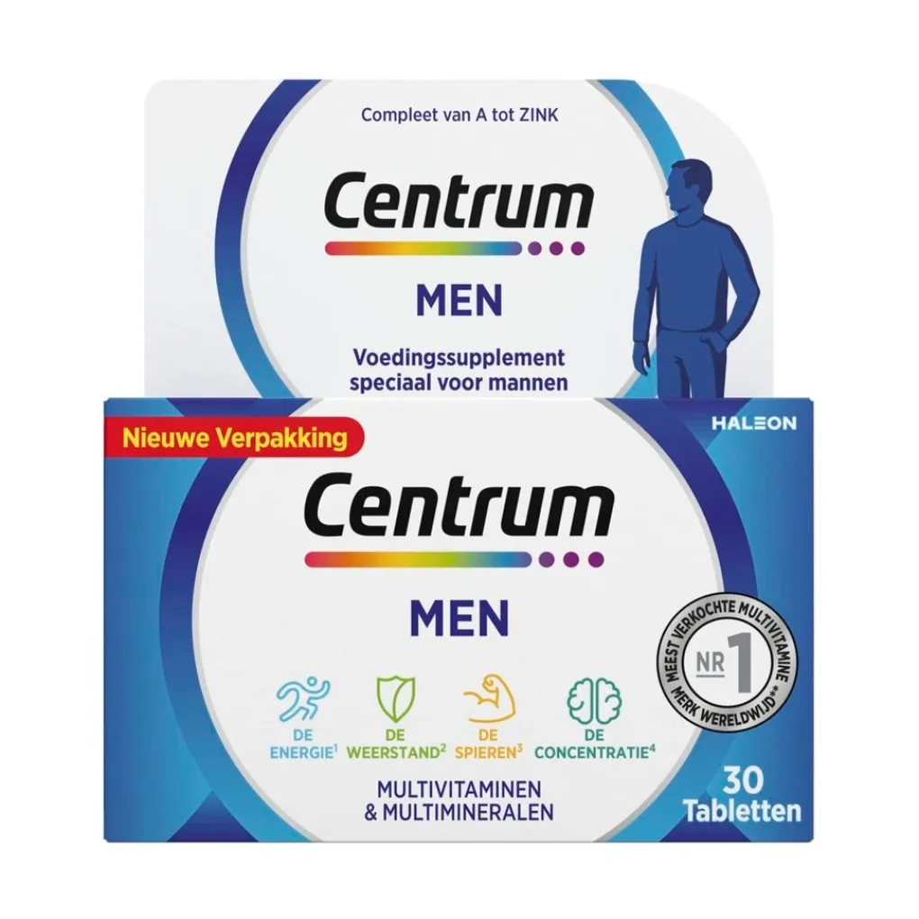 Centrum Vitamines>Men Multivitaminen Tabletten