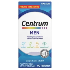 Centrum Vitamines>Men Multivitaminen Tabletten
