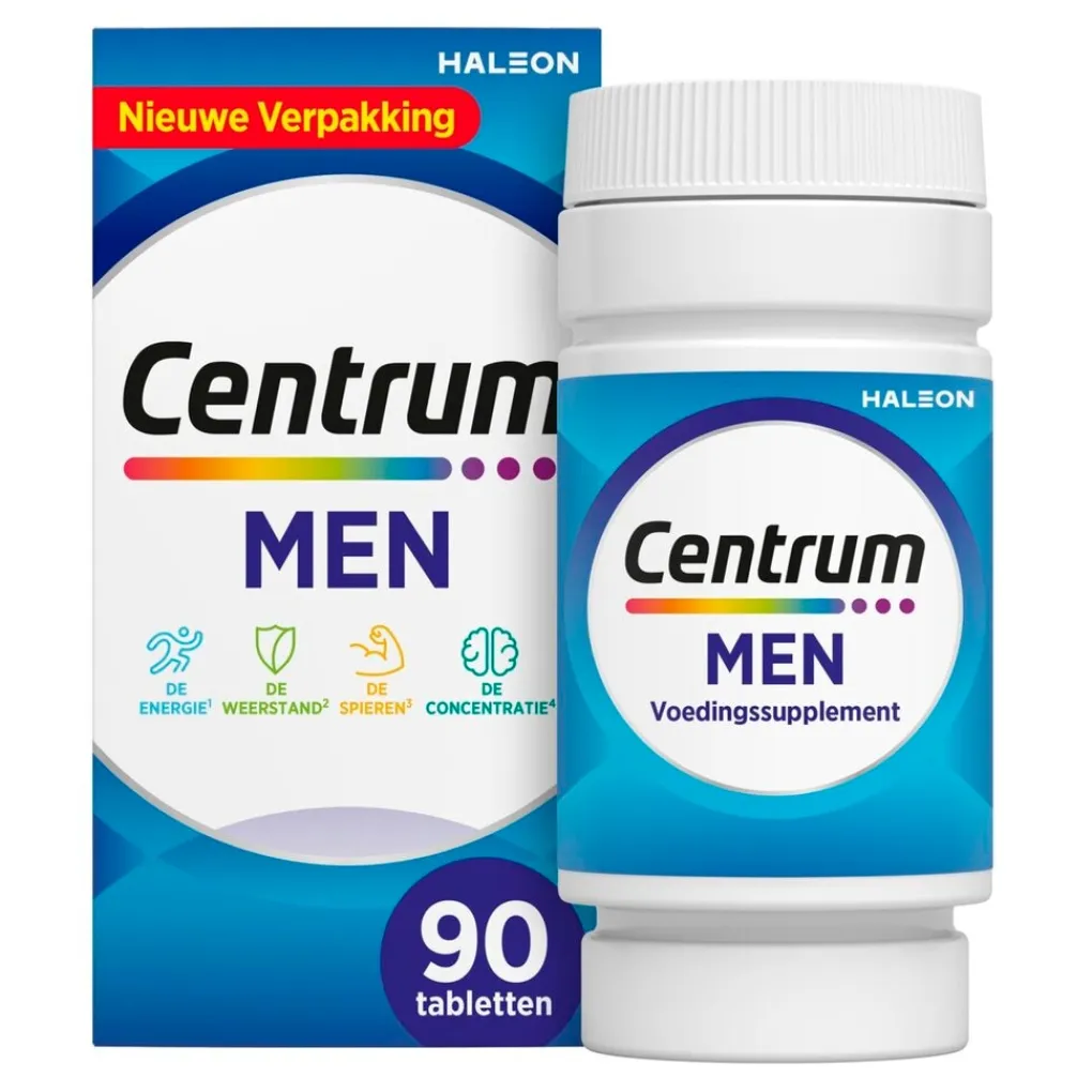 Centrum Vitamines>Men Multivitaminen Tabletten
