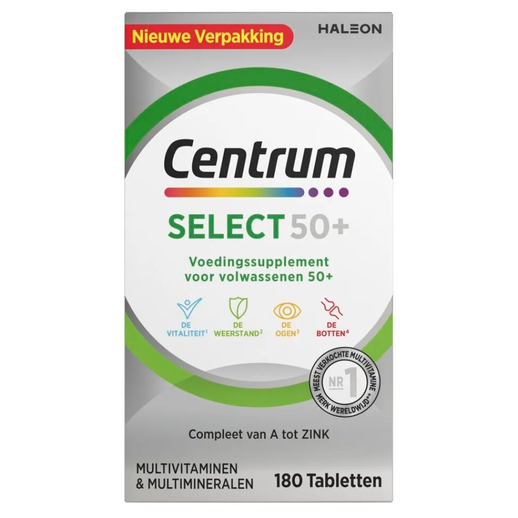Centrum Vitamines>Select 50+ Multivitaminen Tabletten