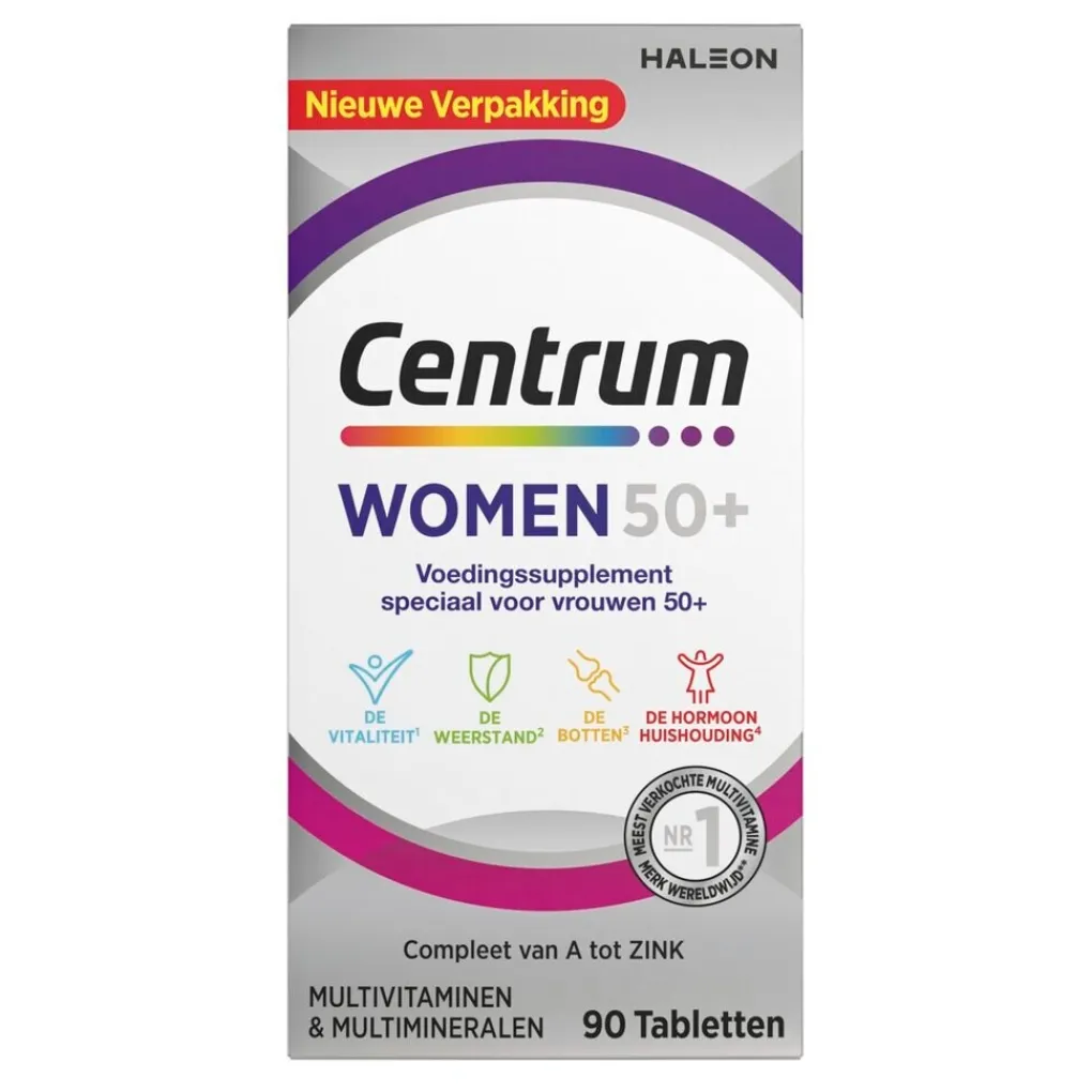 Centrum Vitamines>Women 50+ Multivitaminen Tabletten