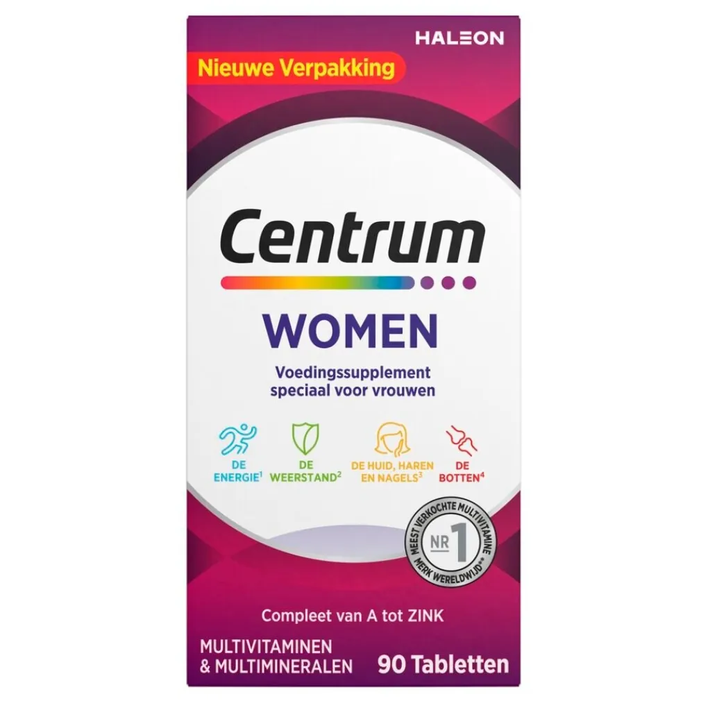 Centrum Vitamines>Women Multivitaminen Tabletten