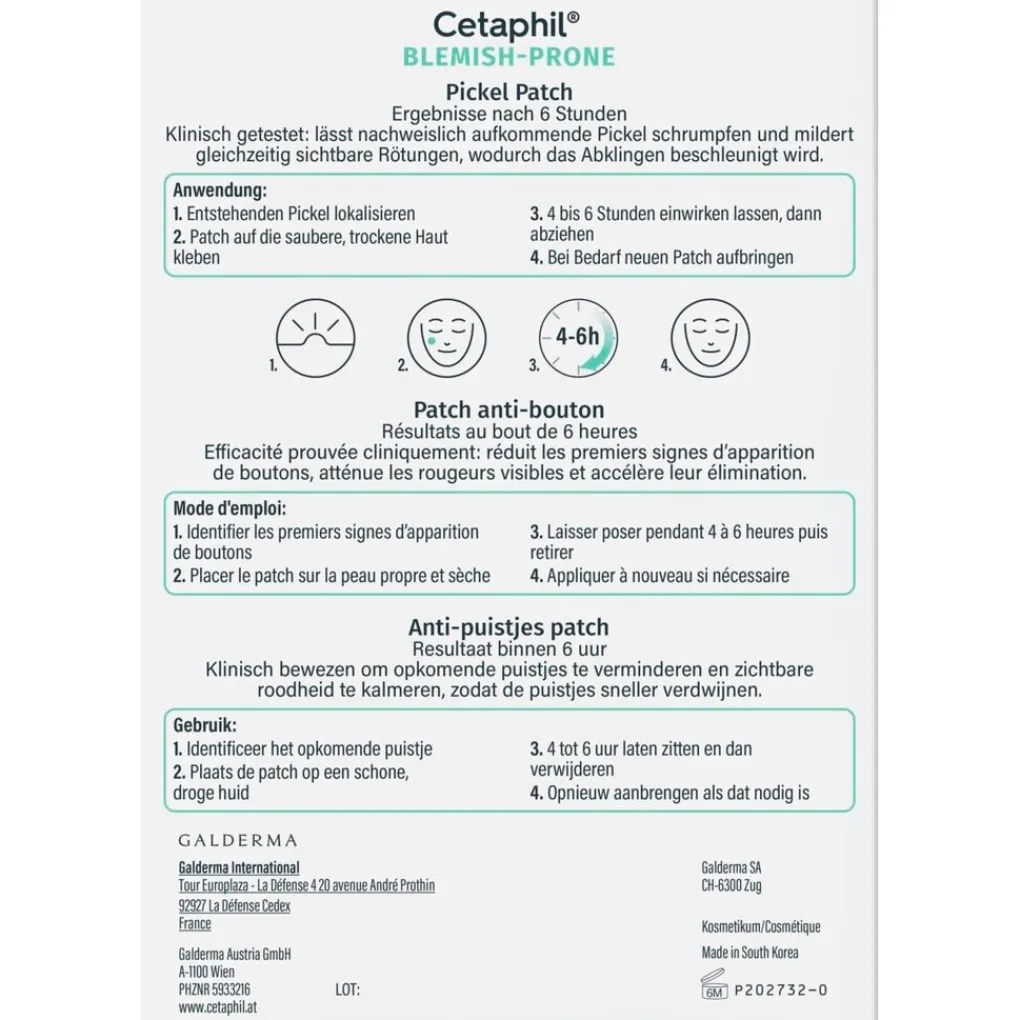 Cetaphil Pimple Patches|Dermacare>6 Hours Fast Clear Pimple Patch