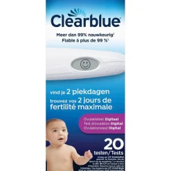 Clearblue Zelftesten>Digitale Ovulatietest