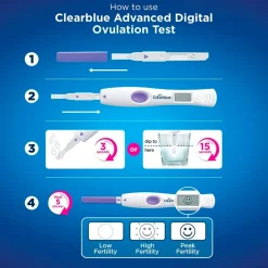 Clearblue Zelftesten>Geavanceerde Digitale Ovulatietest