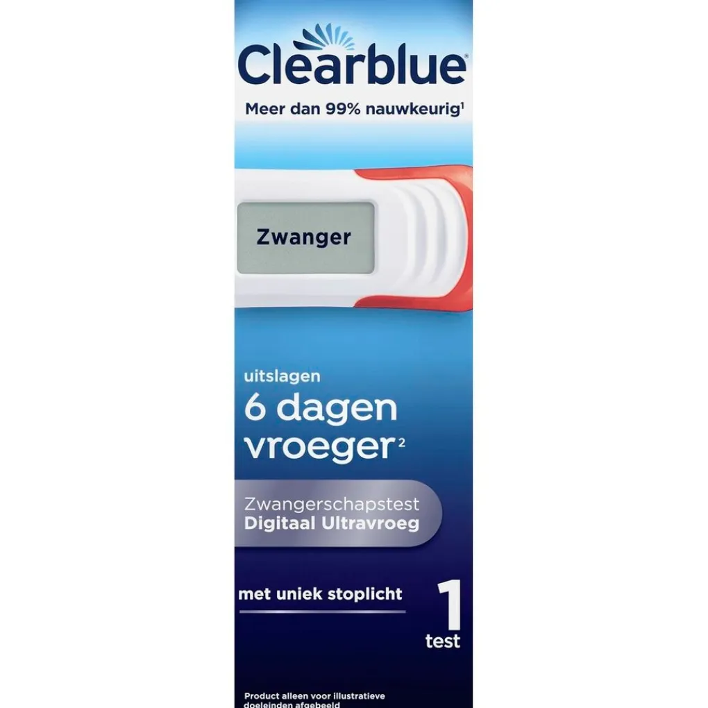 Clearblue Zelftesten>Ultravroeg Digitaal Zwangerschapstest