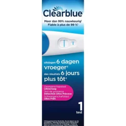 Clearblue Zelftesten>Ultravroeg Zwangerschapstest