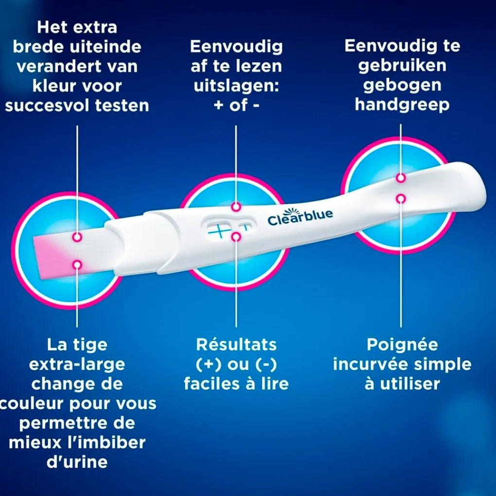 Clearblue Zelftesten>Ultravroeg Zwangerschapstest
