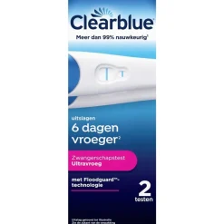 Clearblue Zelftesten>Ultravroege Zwangerschapstest