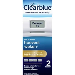 Clearblue Zelftesten>Zwangerschapstest met Wekenindicator