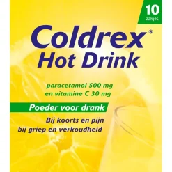 Hot Coldrex Pijn>Coldrex Hot Drink 500mg Poeder voor Drank