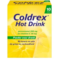 Hot Coldrex Pijn>Coldrex Hot Drink 500mg Poeder voor Drank