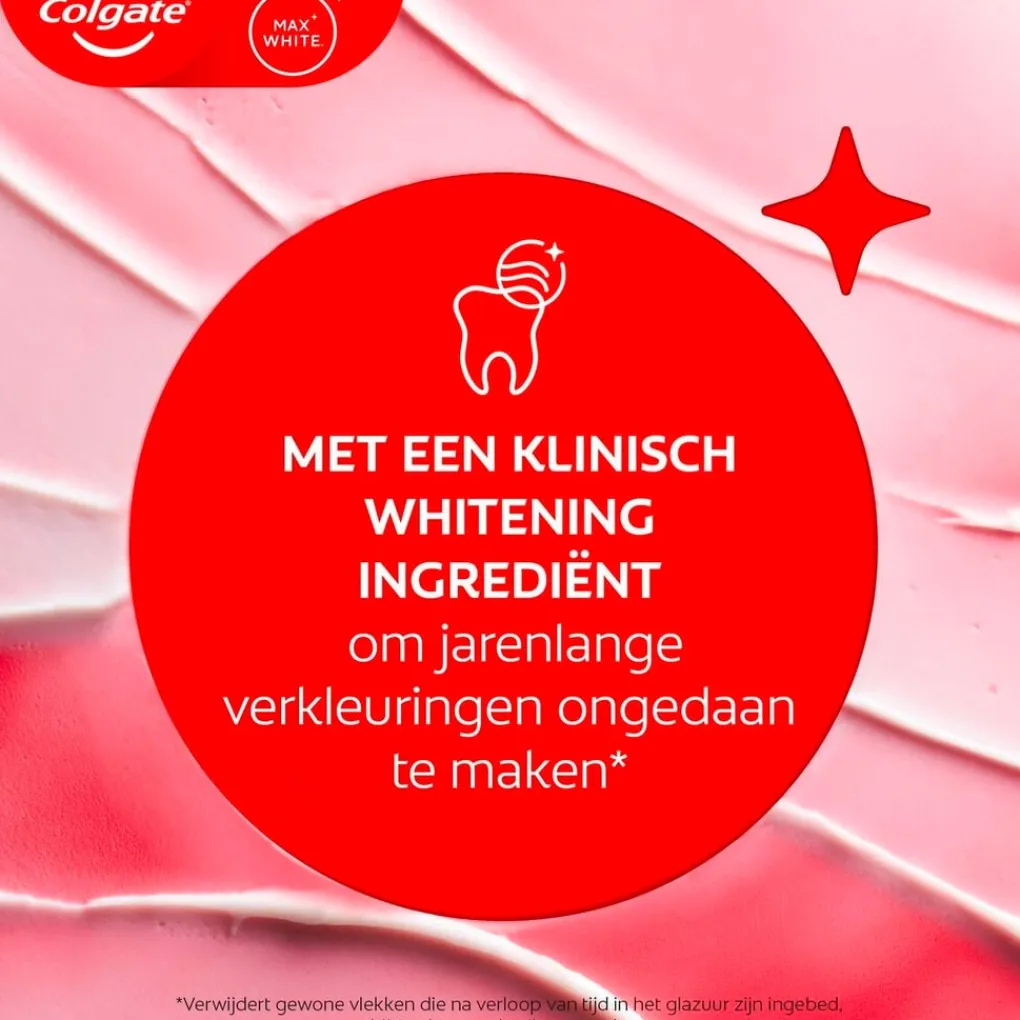 Colgate Tandpasta>Max White Expert Original Whitening Tandpasta