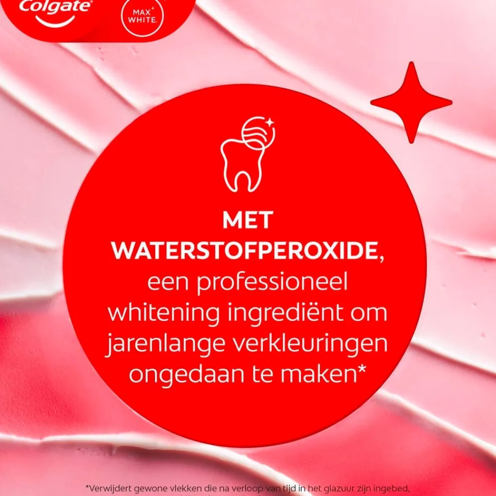 Colgate Tandpasta>Max White Expert Original Whitening Tandpasta
