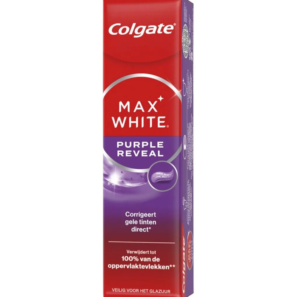 Colgate Tandpasta>Max White Purple Reveal Tandpasta