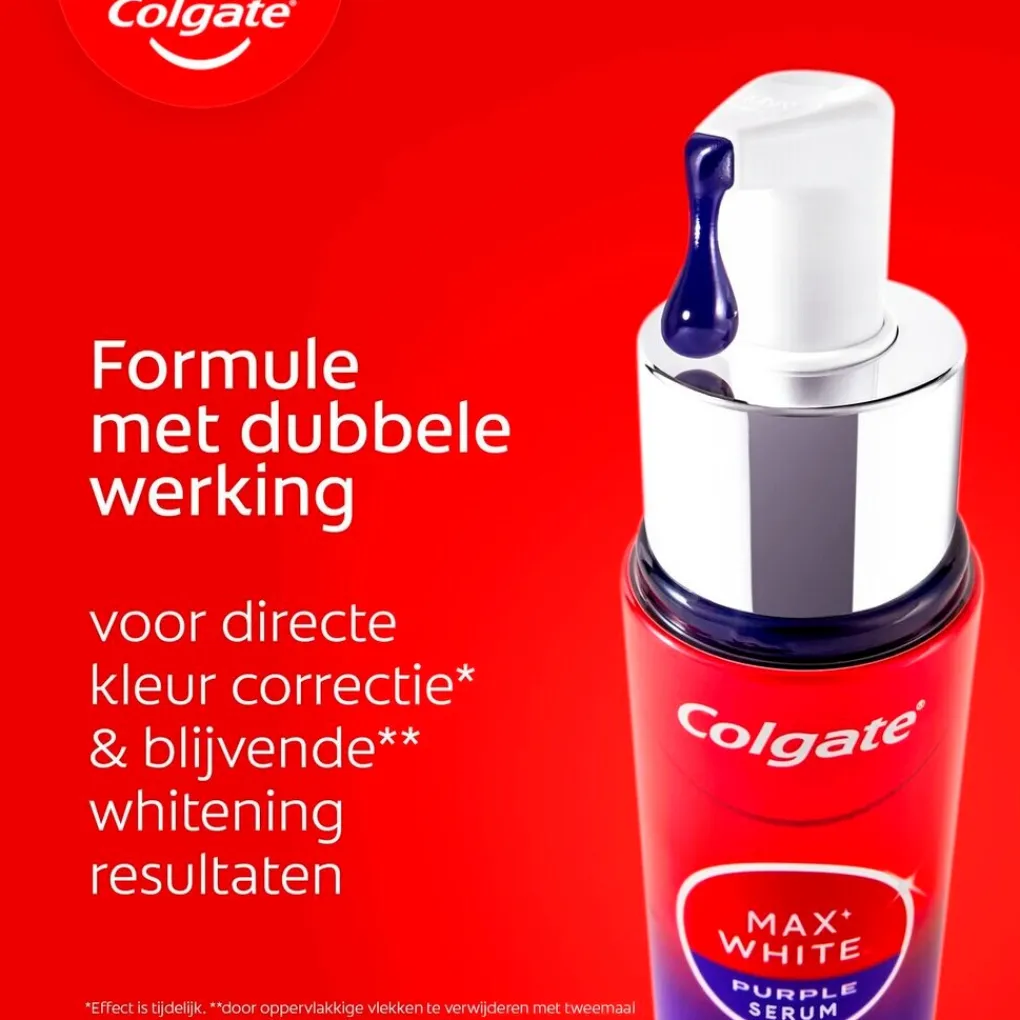 Colgate Whitening Producten>Max White Purple Serum