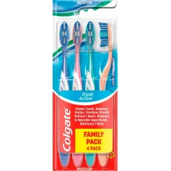 Colgate Tandenborstels>Triple Action Medium Tandenborstels
