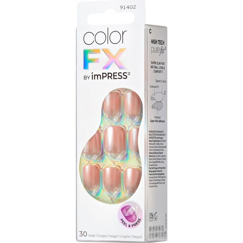 Impress Nagelverzorging>Color FX by The No Glue Mani The Weekend Kunstnagels