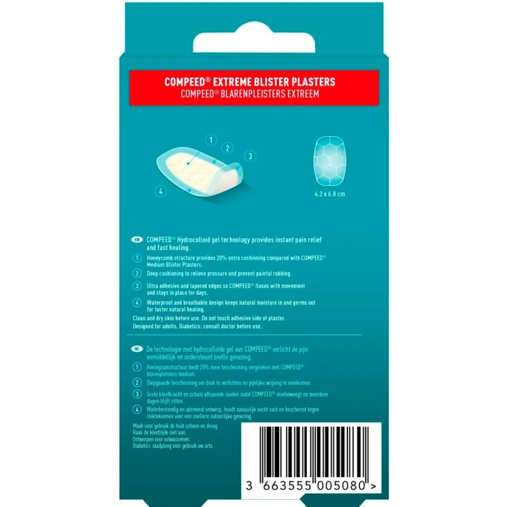 Compeed Blaren>Extreme Blarenpleisters