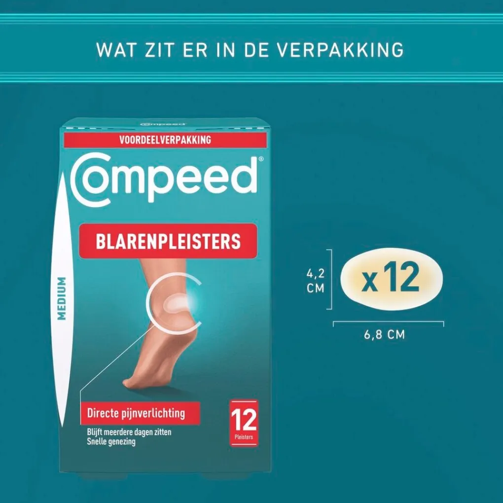 Compeed Blaren>Medium Blarenpleisters