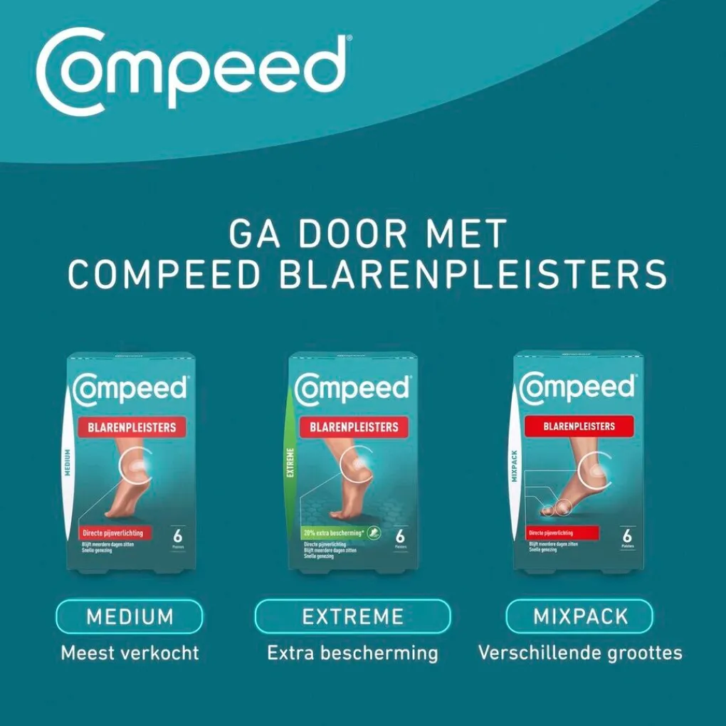 Compeed Blaren>Medium Blarenpleisters