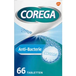 Corega Kunstgebitreiniger>Anti-bacterie Dagelijkse Reiniger Tabletten