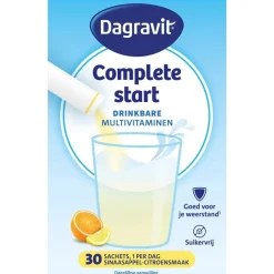 Dagravit Vitamines|Weerstand En Of Energie>Complete Start Drinkbare Multivitaminen Sachets