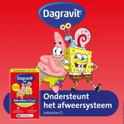 Dagravit Vitamines>Kids Multivitaminen Kauwtabletten