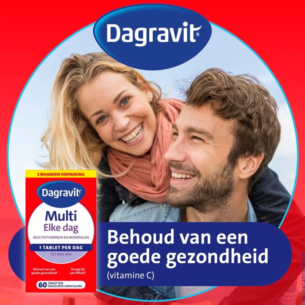 Dagravit Vitamines>Multi Elke Dag Tabletten
