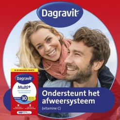 Dagravit Vitamines>Totaal 30 Multivitaminen en Mineralen Dragees