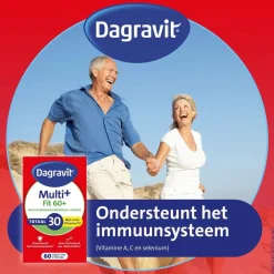 Dagravit Vitamines>Totaal 30 Vitaal 60+ Multivitaminen Tabletten
