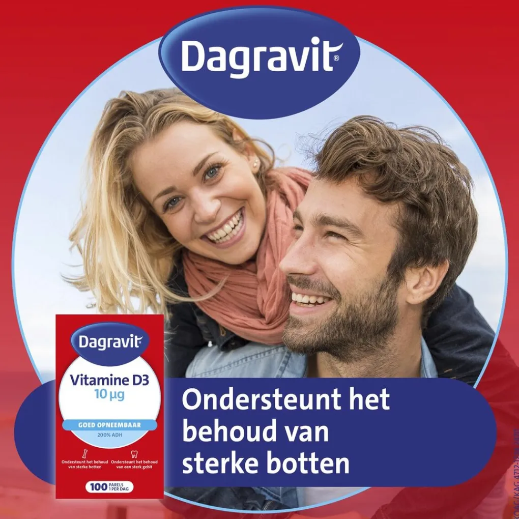 Dagravit Botten En Gewrichten|Vitamines>Vitamine D3 10ug Parels