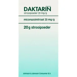 Daktarin Voetschimmel|Huidbehandeling>Miconazolnitraat 20mg/g Strooipoeder bij Schimmelinfecties