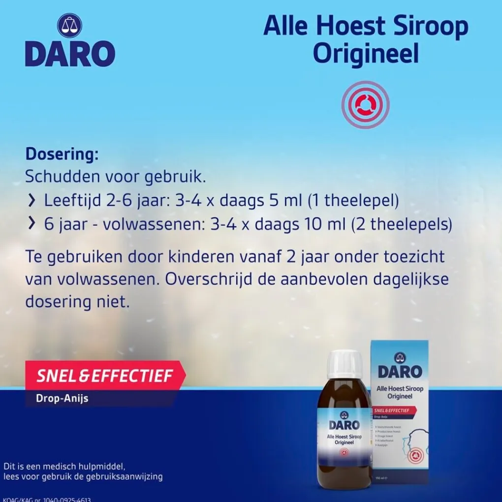 Daro Luchtwegen>Alle Hoest Siroop