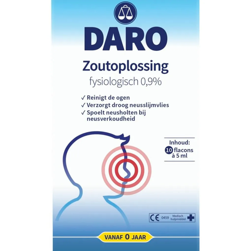 Daro Kind Luchtwegen>Daro Fysiologische Zoutoplossing 0,9%