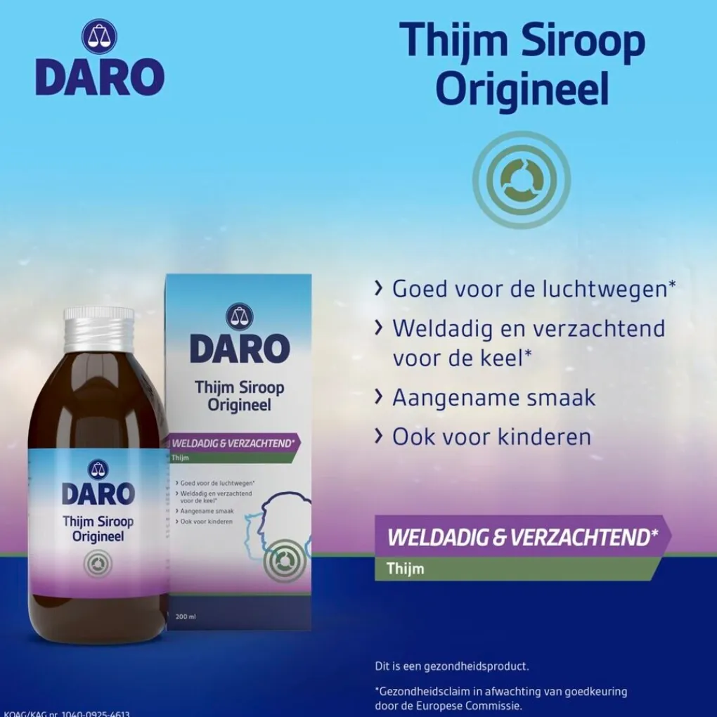 Daro Luchtwegen>Thijm Siroop