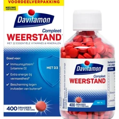 Davitamon Weerstand En Of Energie|Vitamines>Compleet Weerstand Dragees