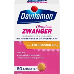 Davitamon Zwangerschapssupplementen>Compleet Zwanger Tabletten