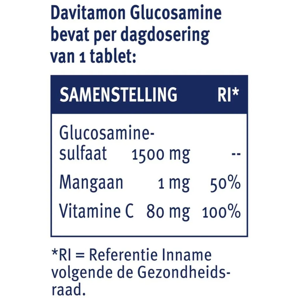 Davitamon Glucosamine>Glucosamine Tabletten