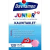 Davitamon Vitamines>Junior 3+ Framboos Kauwtabletten