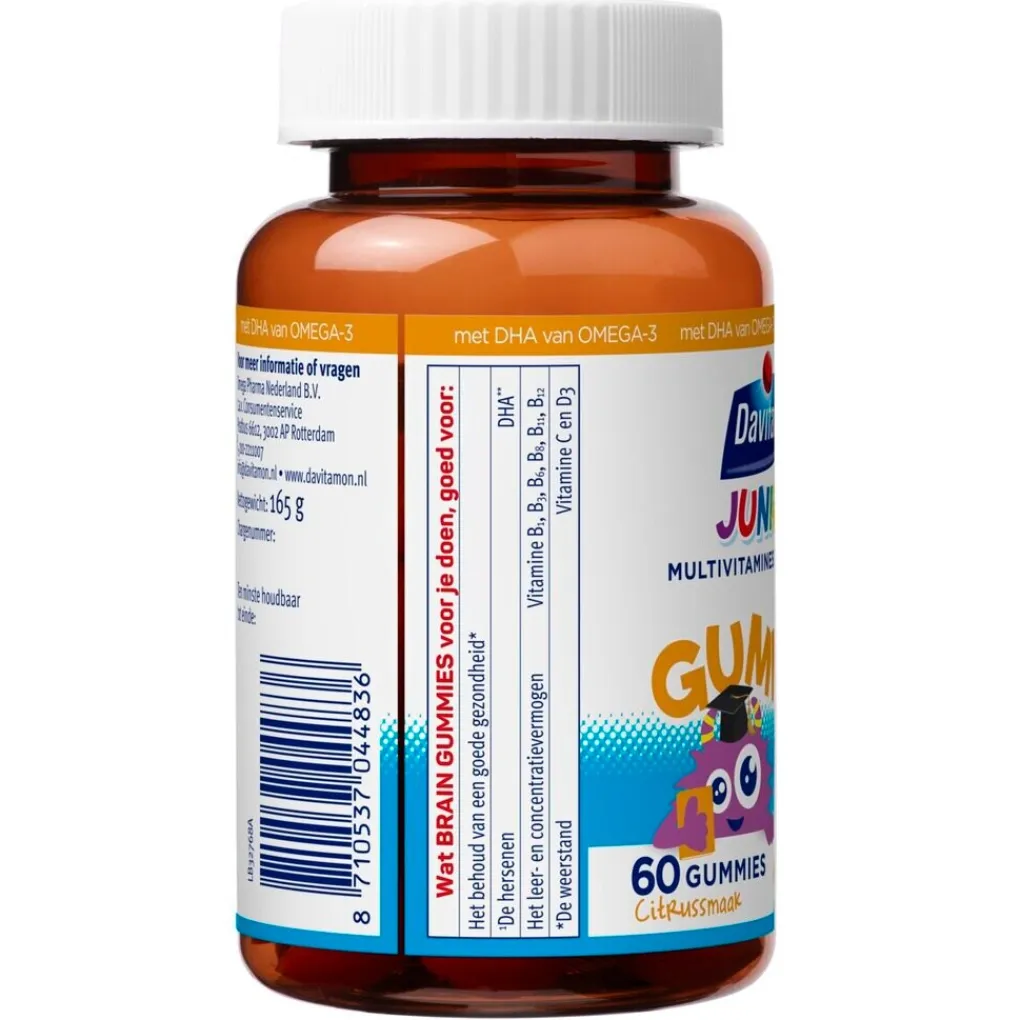 Davitamon Vitamines>Junior 3-12 Jaar Brain Gummies