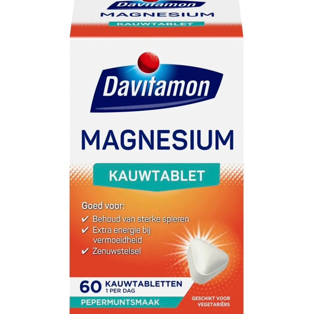 Davitamon Mineralen>Magnesium Kauwtabletten